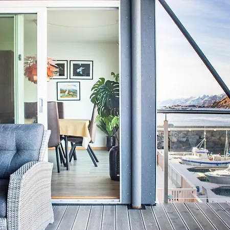 Gjermesoy Luxury Apartment Ballstad Exterior photo